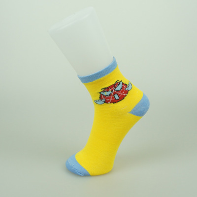 佛山市南海重德針織襪業 專業生產供應秋冬全棉童襪，支持貼牌定制